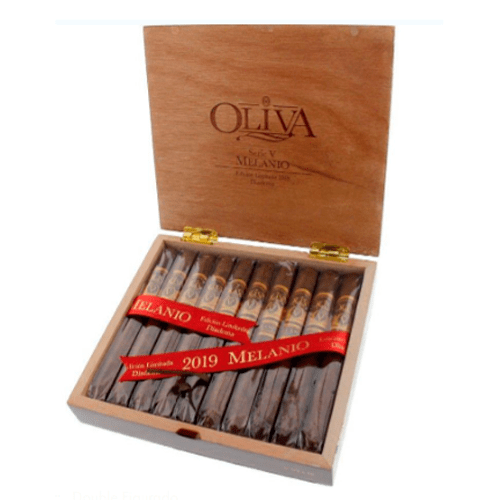 Подарочный набор сигар Oliva Serie V Melanio Diadema LE 2019 (10)